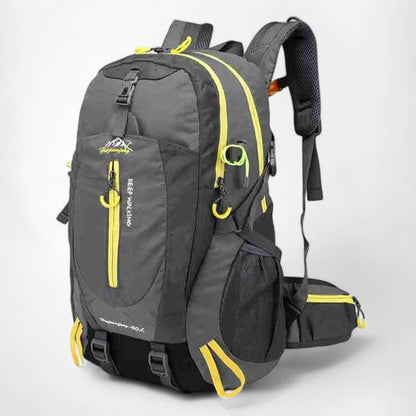 Hiking Backpack Waterproof 40L Padded Back & Adjustable Straps