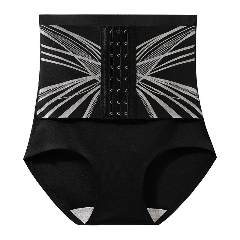 Cinchelle™ – High-Waist Tummy-Control Shaping Brief with 3-Hook Cinch