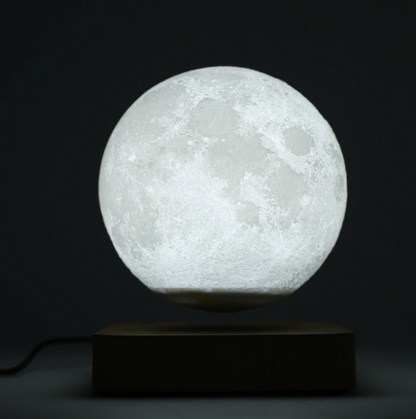 Levitating Moon & Galaxy