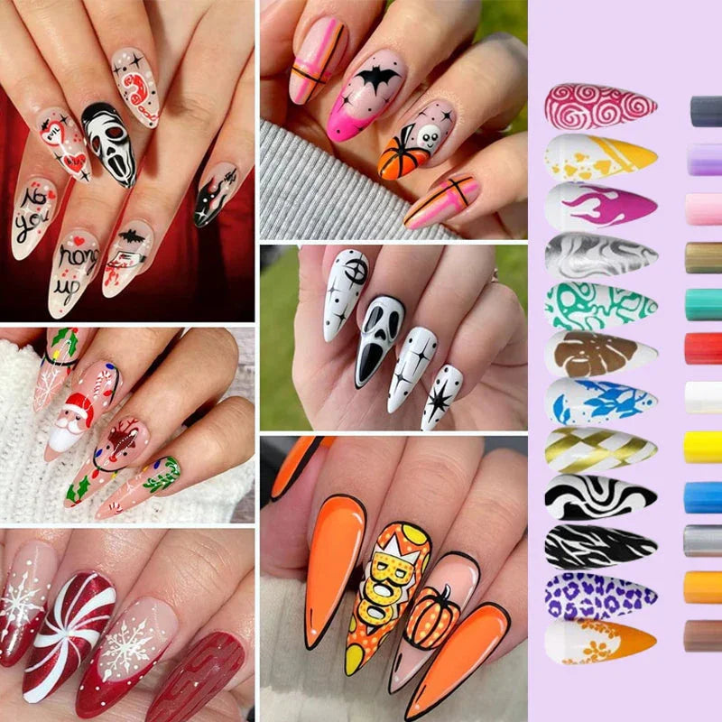 Dazzlera™ Precision Pens — Ignite Your Boldest, Most Flawless Nail Art Ever