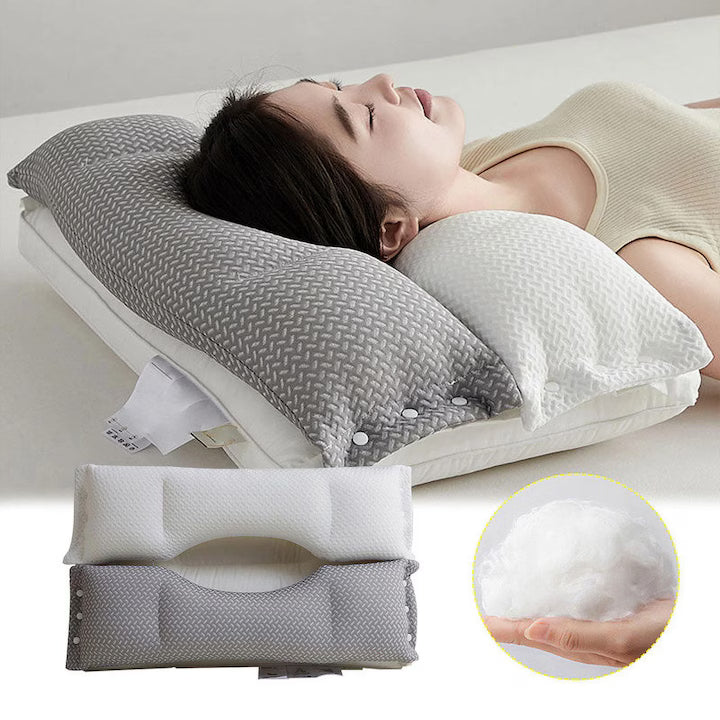 NuSpin™ 3-in-1 Pillow — Wake Pain-Free and Power Up Every Morning