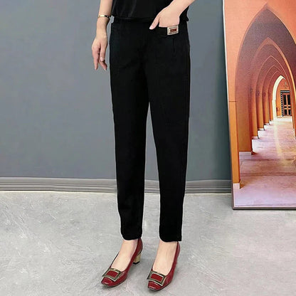 VivaLuxe™ Cotton Pants — Experience Unmatched Freedom and Flawless Style All Day Long