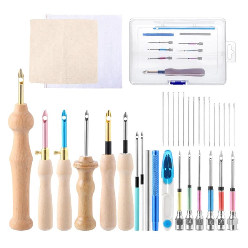 FlexiSew™ Precision Needle Kit — Sew Longer, Stronger, and Smarter Without Hand Pain or Fabric Fears