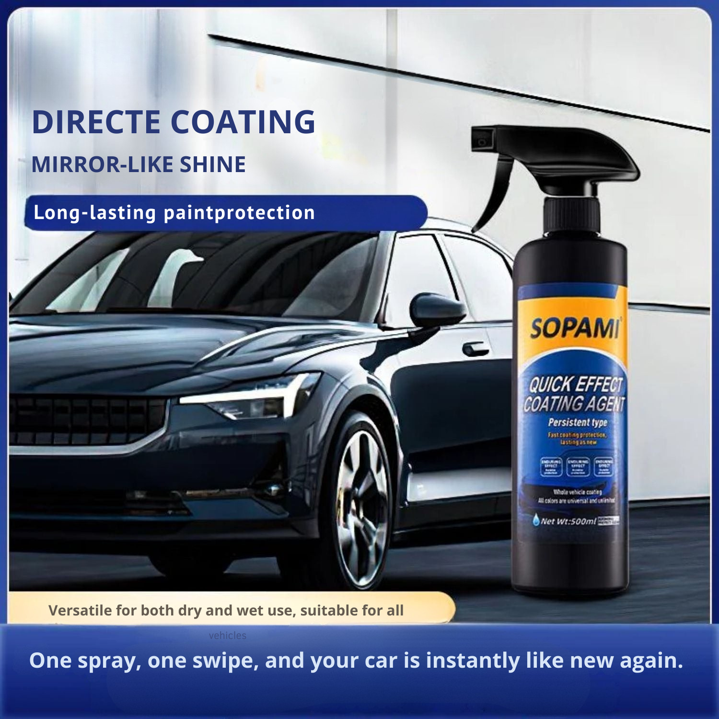 RadiantShield™ Spray — Unlock a Jaw-Dropping Showroom Shine That Fights Dirt and Scratches for Months