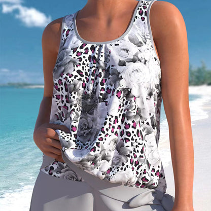 SolaraWave™ Tankini Set — Unleash Your Boldest, Most Confident Beach Day Ever