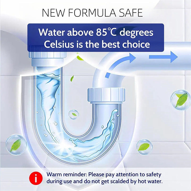 PureStream™ Drain Liberator — Fast, Gentle Power that Clears Clogs and Saves Your Pipes