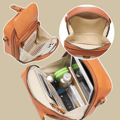 Luxara™ Leather Crossbody — Lighten Your Load, Command Every Moment with Effortless Style