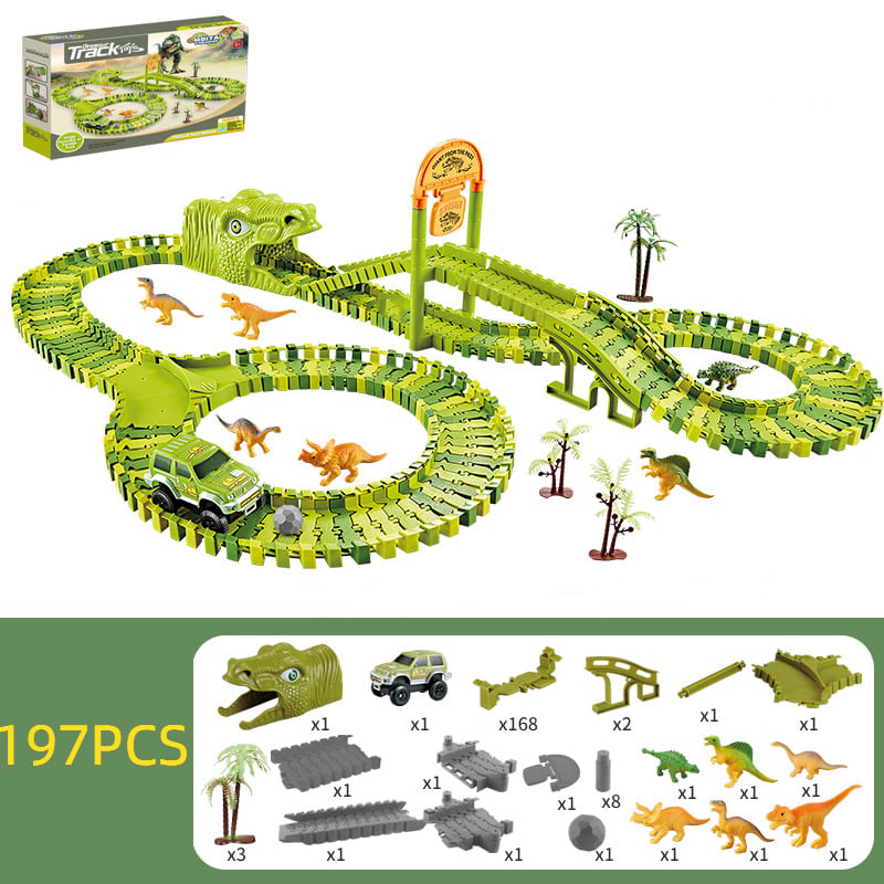 AuroraTrack™ — Ignite Your Child’s Imagination with Endless Twist-and-Build Adventures