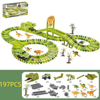 AuroraTrack™ — Ignite Your Child’s Imagination with Endless Twist-and-Build Adventures