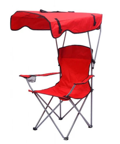 Folding Chair Integrated Sun Canopy Lightweight & Foldable