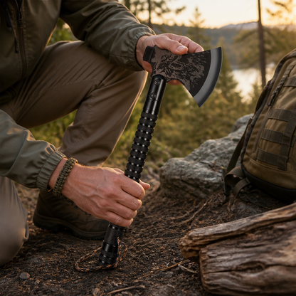 Multifunctional Axe Foldable High Carbon Steel Head