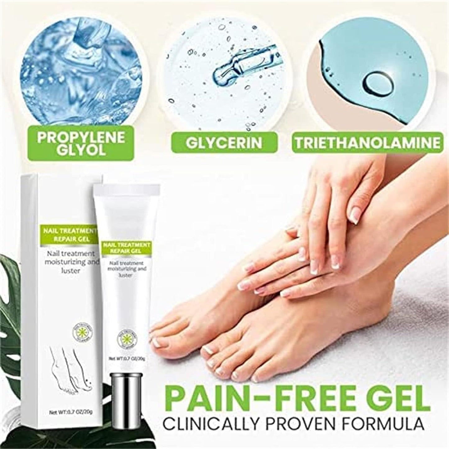 PowerLuxe™ Nail Revival Gel — Unleash Radiant, Unbreakable Nails That Command Attention
