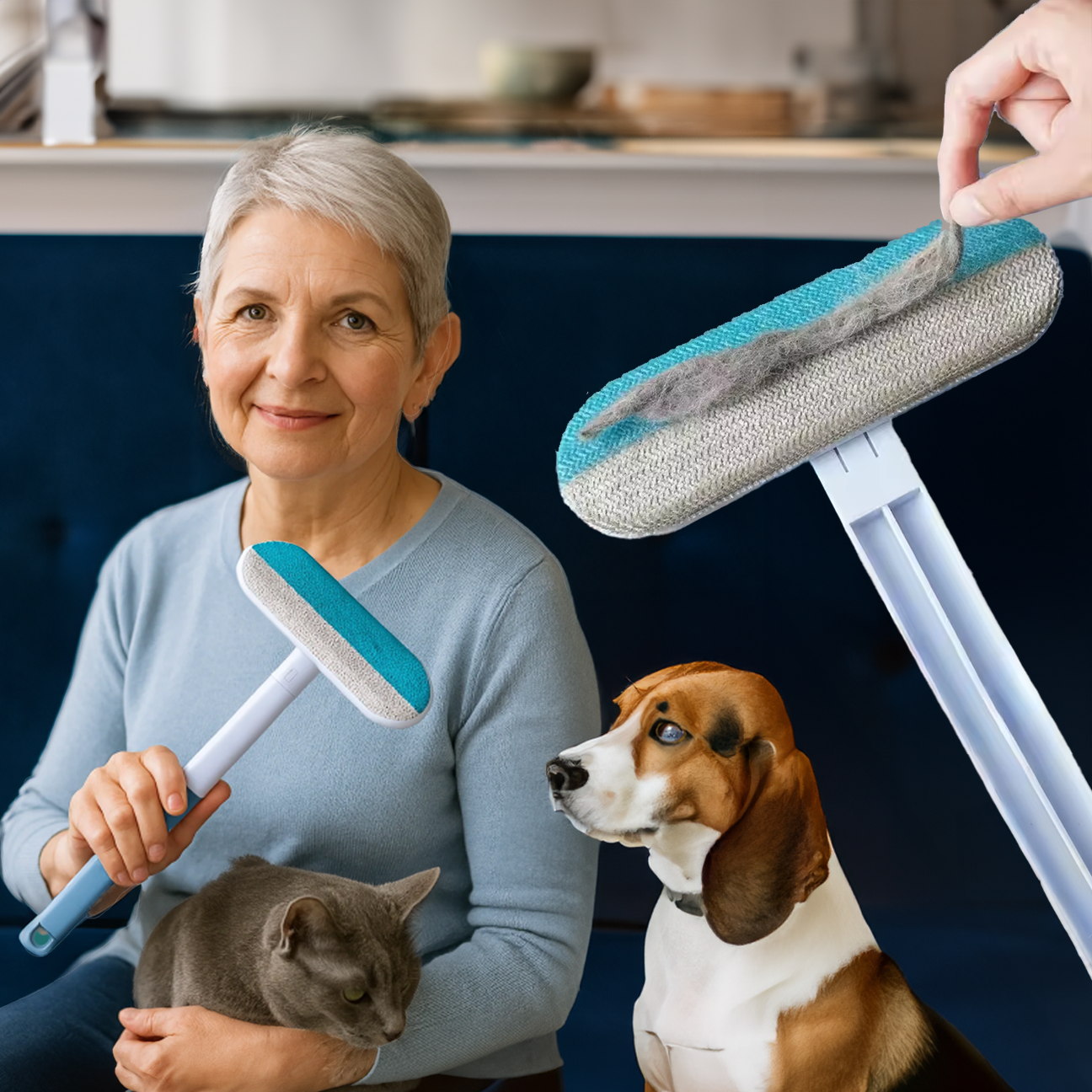 PurrfectEase™ — Effortless Fur Removal for a Peaceful, Spotless Home