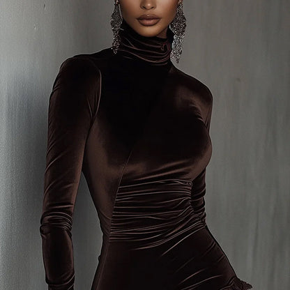AlluraFemme™ Lace Dress — Unleash Irresistible Confidence with Every Curve-Hugging Moment