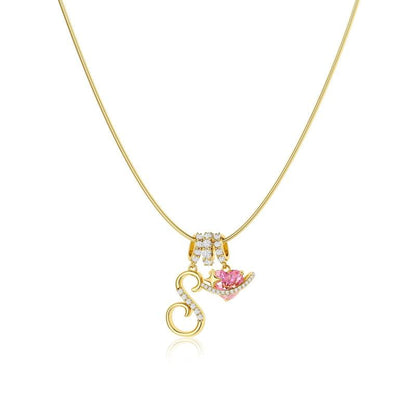 AuraNest™ 3-Layer Initial Necklace — Wear Your Story in Glowing, Comfortable Elegance That Turns Every Head