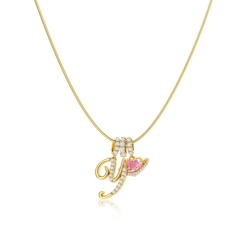 AuraNest™ 3-Layer Initial Necklace — Wear Your Story in Glowing, Comfortable Elegance That Turns Every Head
