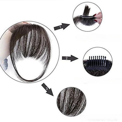 Velvet Fringe™ — Snap on Stunning Bangs That Boost Your Boldness Instantly