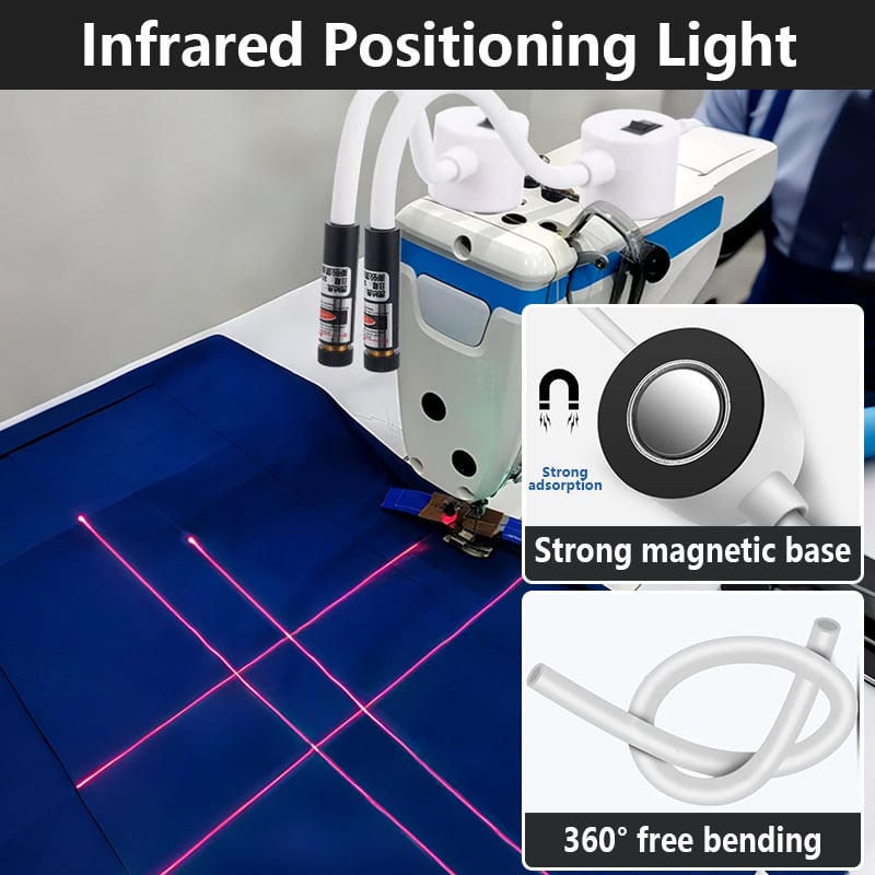 EdgeLuxe™ Laser Guide — Sew with Unmatched Precision and Confidence Every Time