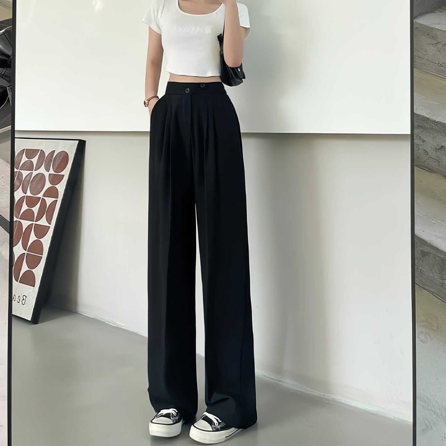 VelaForma™ Wide Pants — Slip Into All-Day Elegance That Shapes, Stretches, and Sends Confidence Skyrocketing
