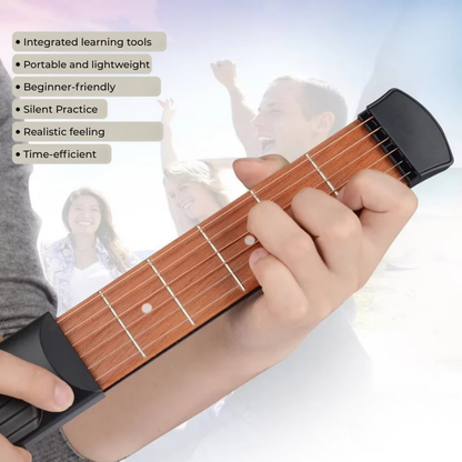 StrumEase™ Pocket Trainer — Master Guitar Anywhere with Quiet Confidence and Effortless Progress