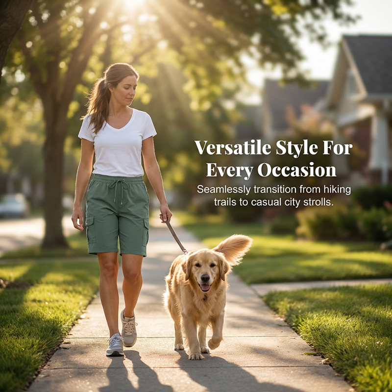 VantaStride™ Cargo Shorts — Move Freely, Stay Cool, and Carry Everything You Need