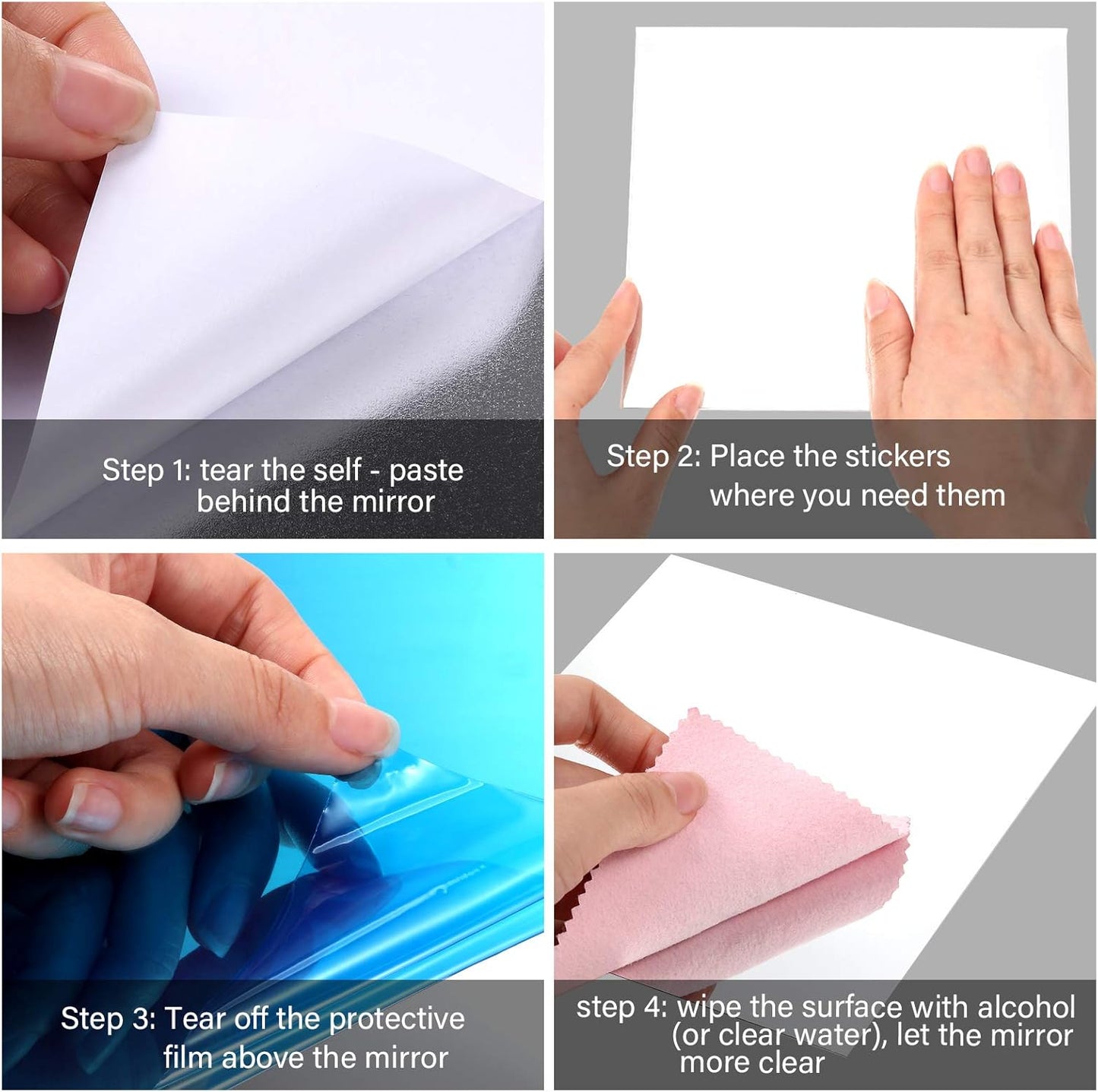 LumiFlex™ Mirror Sheets — Safely Transform Any Space with Shatterproof, Radiant Shine