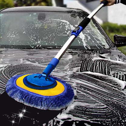 GlideCraft™ Extendable Mop — Effortless Reach for a Flawless, Pain-Free Shine Every Time