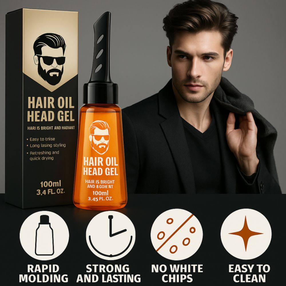 SculptEase™ — Unlock All-Day Natural Style with Zero Flakes or Fuss