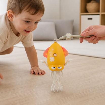 Jellyfish Toy Smart Sensor Glowing USB Rechargeable