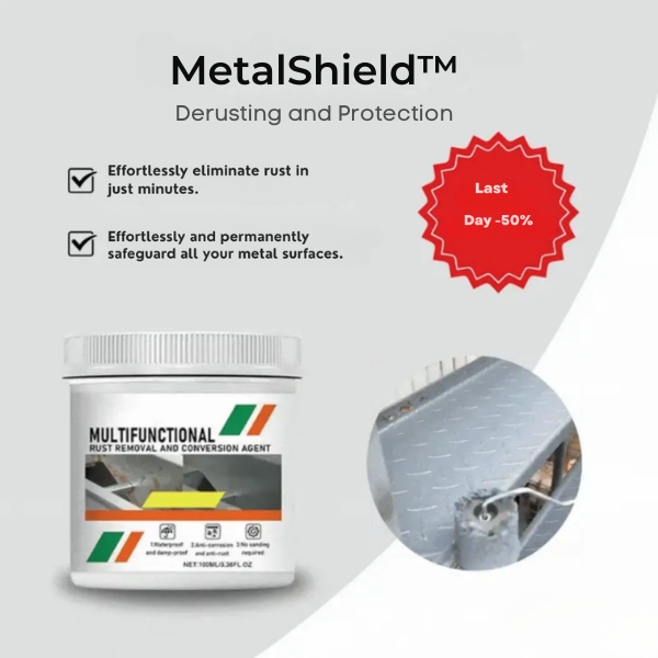 FortiGuard™ — Effortless Rust Erasure That Protects Your Metals for Life