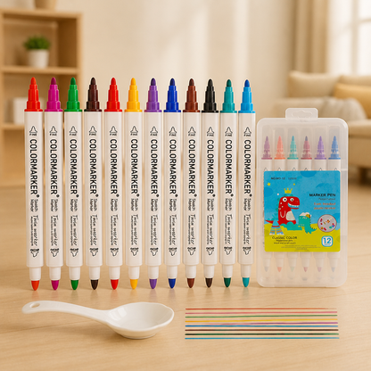 Kids Water Art Pens Floating Effect Set Of 12