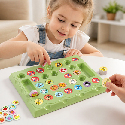 Memory Game Animal Matching 18 Pairs Non-Toxic Cardboard