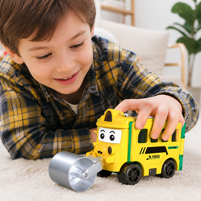 Transforming Toy Car 2-In-1 One-Hand Flip Durable Plastic