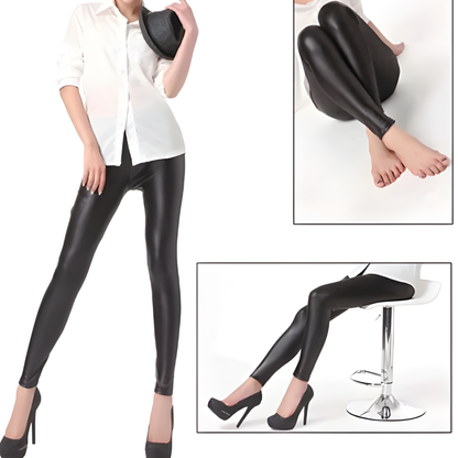 VeroLuxe™ Glow Leggings — Sculpt Your Curves and Shine with Unstoppable Confidence