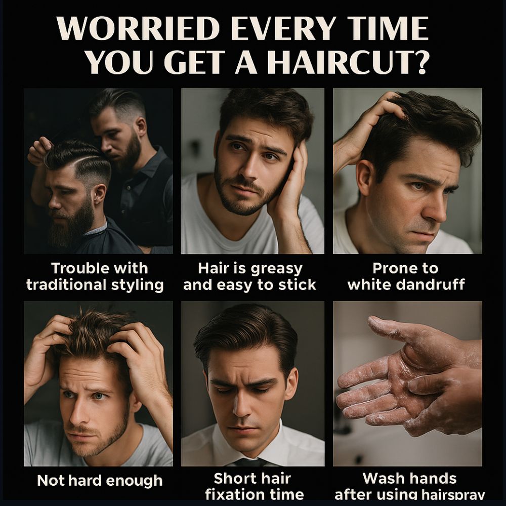 SculptEase™ — Unlock All-Day Natural Style with Zero Flakes or Fuss