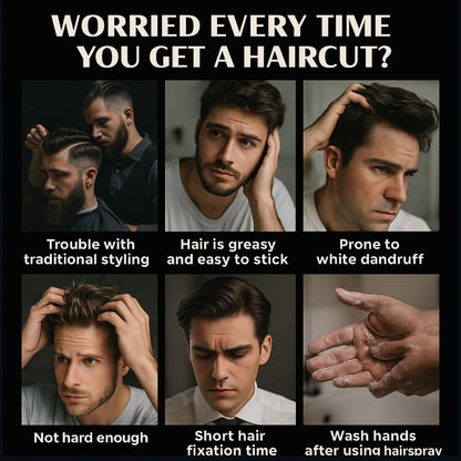 SculptEase™ — Unlock All-Day Natural Style with Zero Flakes or Fuss