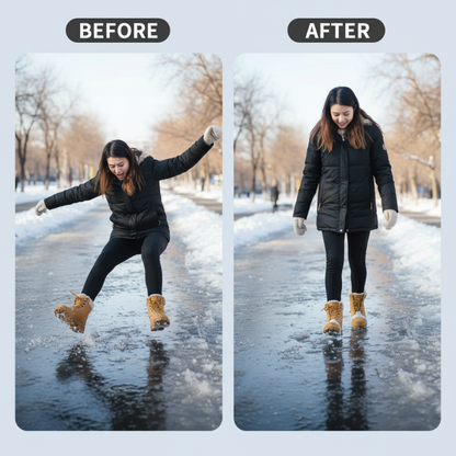 FrostSure™ Ice Grip Cleats — Glide Confidently, Conquer Winter’s Deadliest Slips