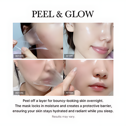 Aquasurge™ Collagen Rush Night Wrap — Wake Up to Firmer, Radiant Skin You Can Feel
