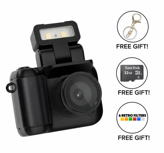 RetroLuxe™ Camcorder — Capture the True Warmth and Soul of Your Most Treasured Memories