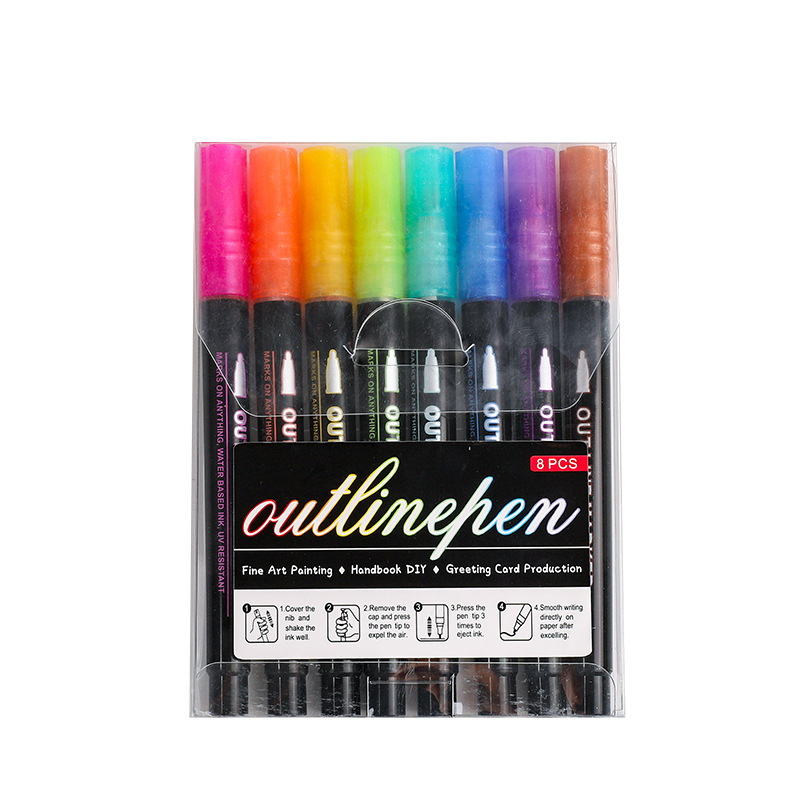 RadiEssence™ — Ignite Every Stroke with Dazzling Double-Color Metallic Magic