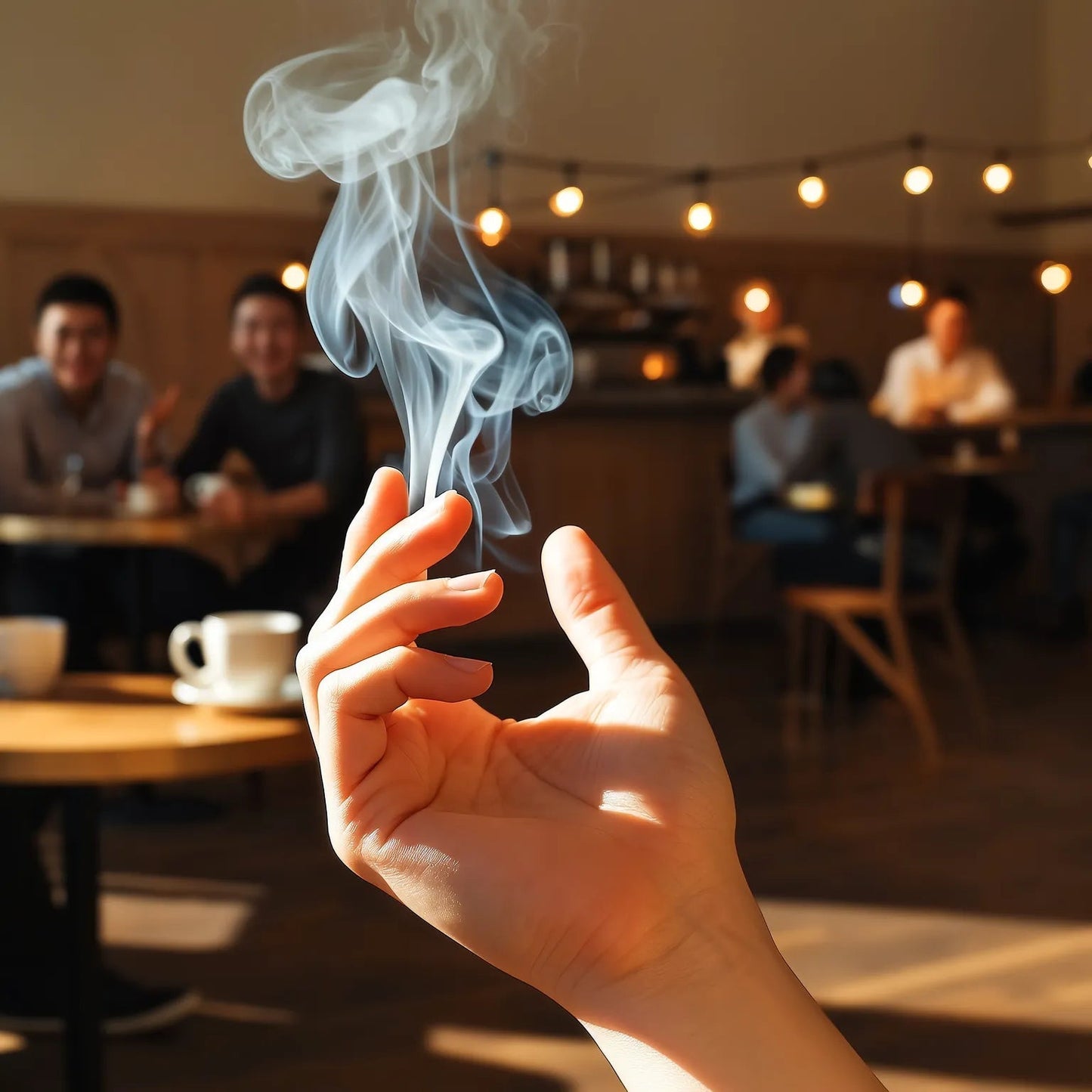 EmberVeil™ — Instantly Command Mesmerizing Smoke Straight From Your Fingertips