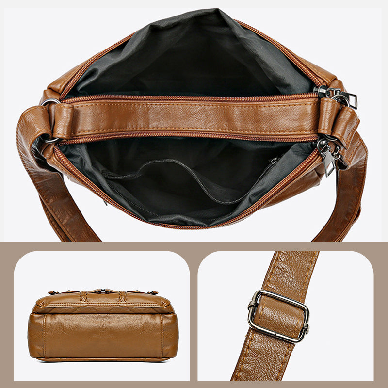 VivaraLuxe™ Soft PU Leather Bag — Unlock Effortless Style and Perfect Order Every Day
