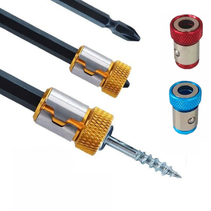 TorqueLock™ Magnetic Screwdriver Tips — Command Every Screw with Drop-Proof Precision and Unstoppable Speed