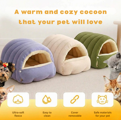 ThermaPurr™ — Her Cozy Haven That Melts Away Cold and Loneliness