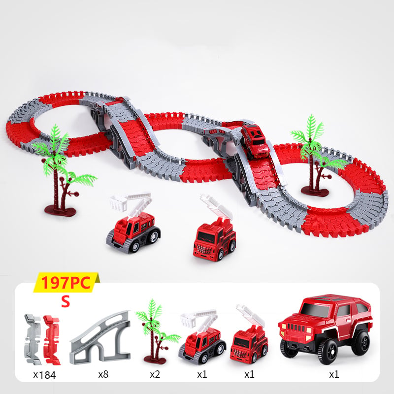 AuroraTrack™ — Ignite Your Child’s Imagination with Endless Twist-and-Build Adventures