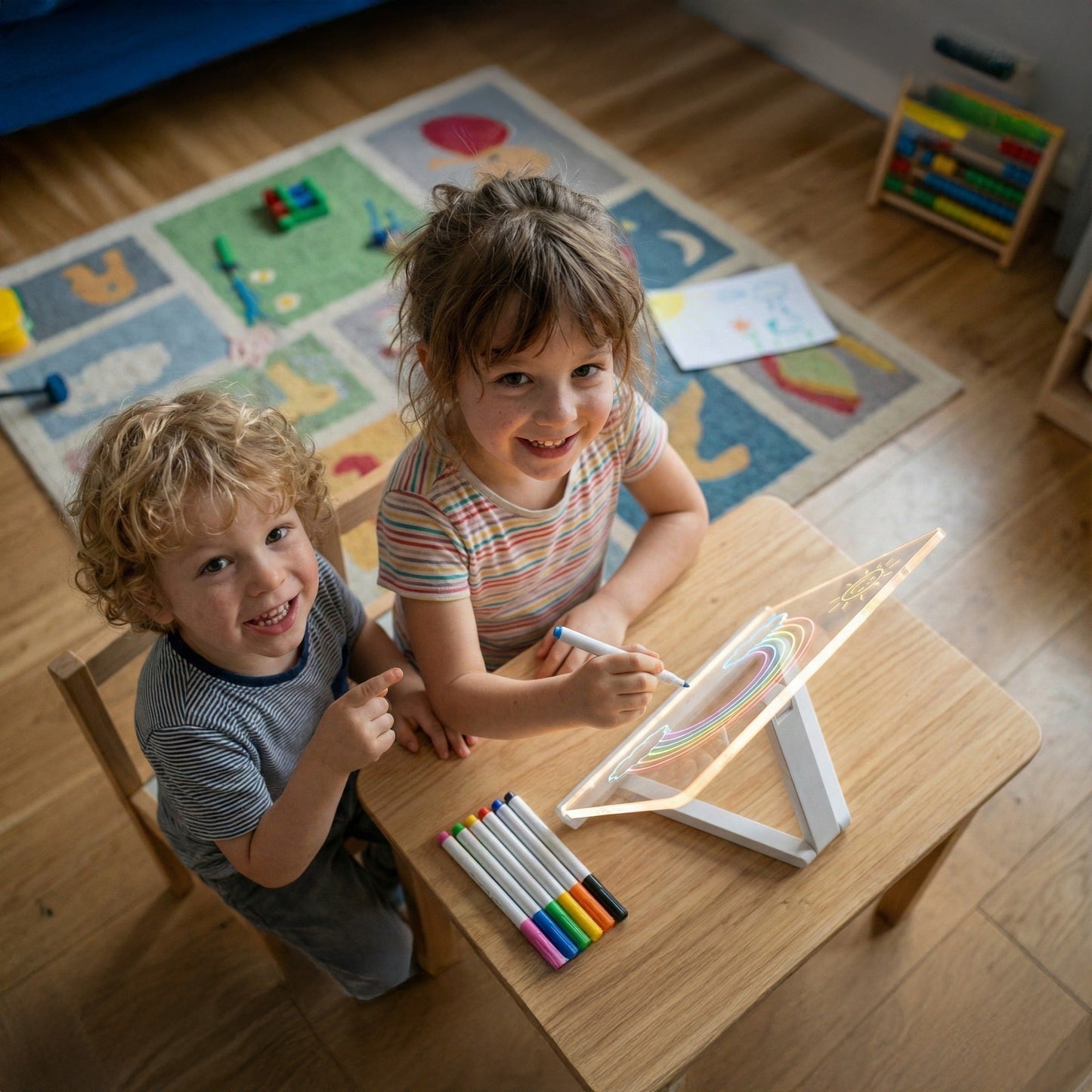 LumiSpark™ — Ignite Your Child’s Confidence with Every Brilliant, Glowing Creation