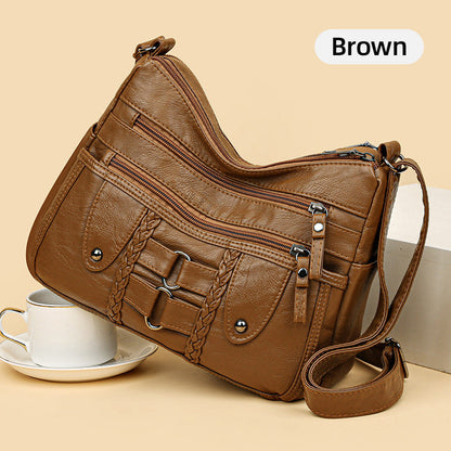 VivaraLuxe™ Soft PU Leather Bag — Unlock Effortless Style and Perfect Order Every Day