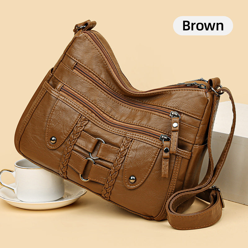 VivaraLuxe™ Soft PU Leather Bag — Unlock Effortless Style and Perfect Order Every Day
