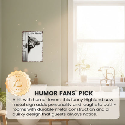 ChuckleBarn™ Smile Sign — Turn Your Bathroom Into a Hilarious Showstopper That Everyone Remembers