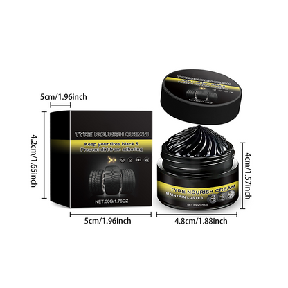 NightLuxe™ Tire Shine — Ignite Unstoppable Confidence with Showroom-Ready Black Radiance